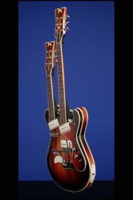 1985 Mosrite Special Custom Double-Neck Six string+Octave Guitar