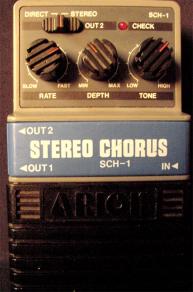 Arion. Stereo Chorus SCH-1 Pedal