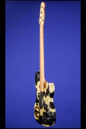 1994 Fender Tracii Guns 'Cowhide' Precision Bass (Larry Brooks) hand-painted by